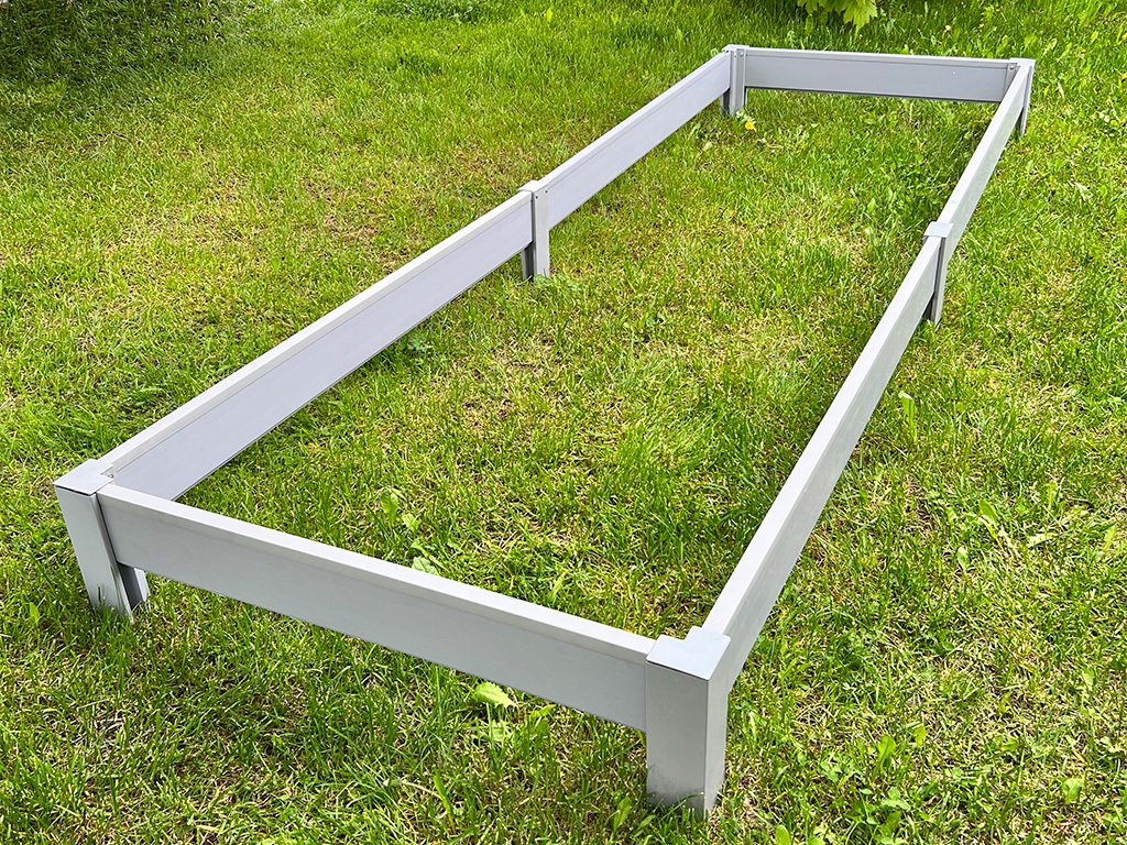 Грядка ПВХ 3х1м, высота 14 см ГеоПластБорд GPBST-134 - Вид №2