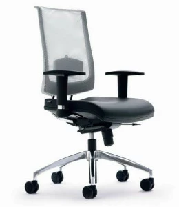 Ares Line Офисное кресло с вращающейся сеткой на колесиках Zero7 family