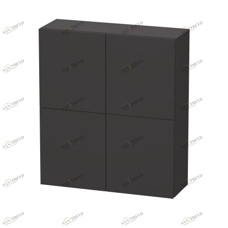 LC116708080 L-Cube Шкаф Graphit Super Matt Duravit
