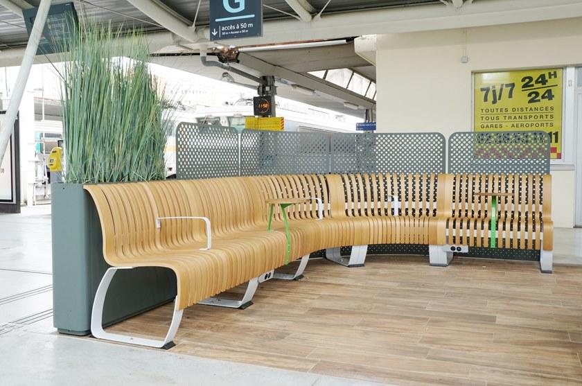 Green Furniture Concept Разделитель скамейки Radius sun-id-1487233 - Вид №9