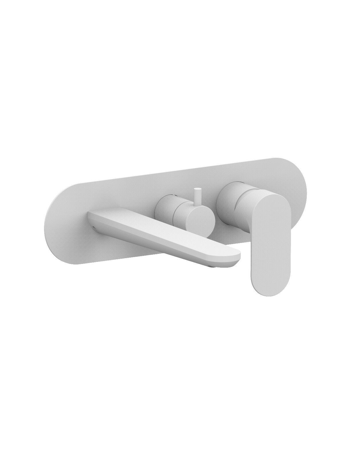 Однорычажный настенный смеситель для ванны с переключателем Rubinetterie Frattini отдельная эстетика ARCH-00013850 - Вид №6