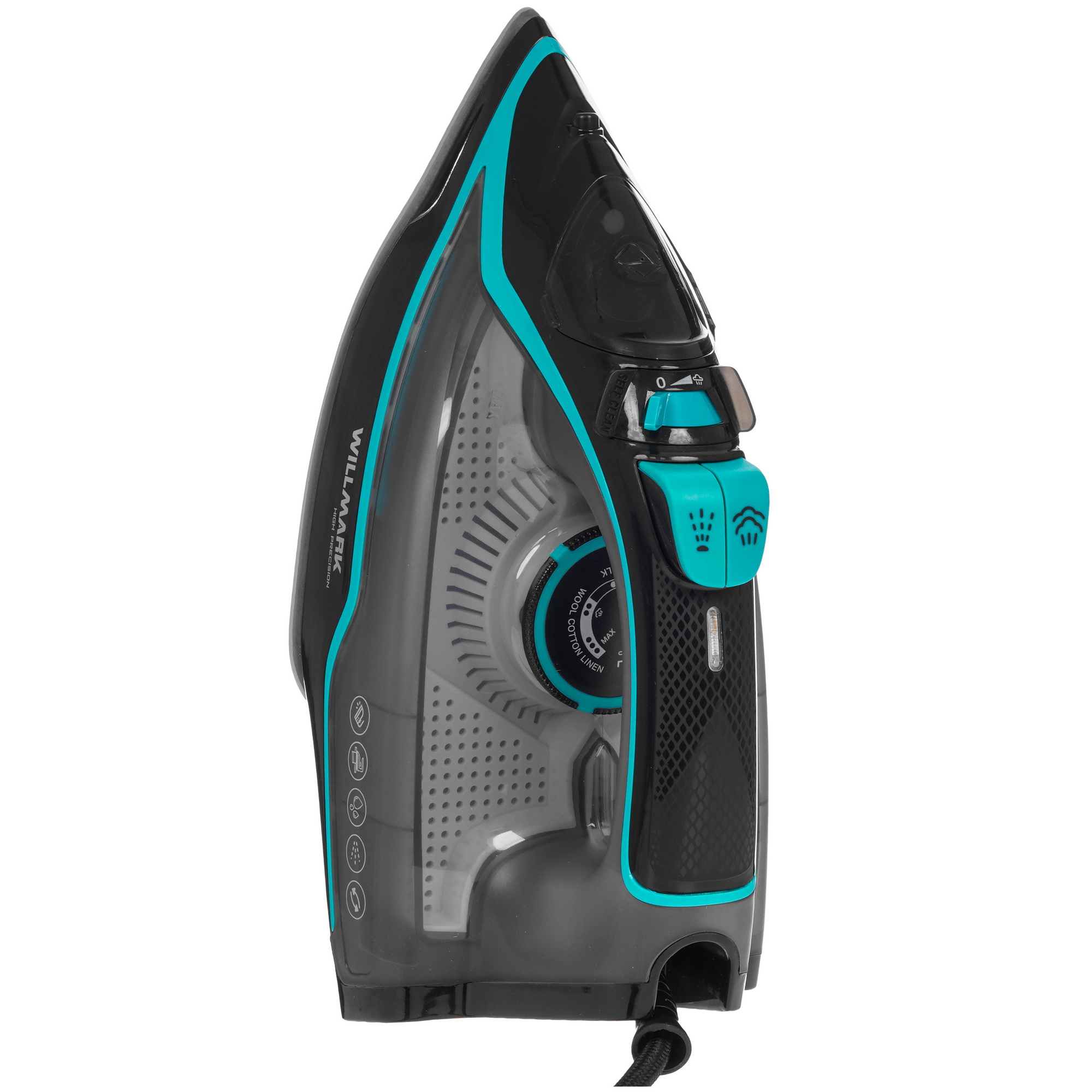 9269588 Утюг WILLMARK SI-2467CBP черный STDN-0142135