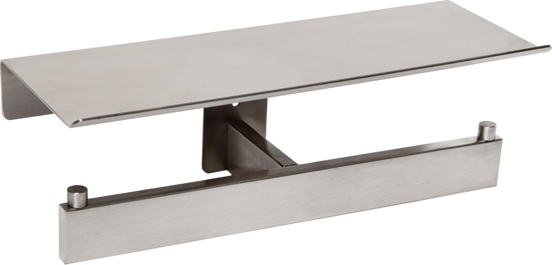 AI2006CS Двойной держатель для рулонов туалетной бумаги с полкой mediclinics 