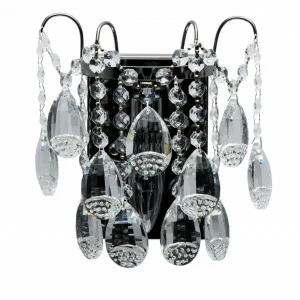 Бра настенное серебристое хром De Markt City "Бриз" 464029101 DE MARKT БРИЗ 00-3929851 Хром