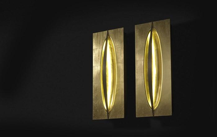 Reflex Настенный светильник сусальным золотом Terra sun-id-1362237 - Вид №1