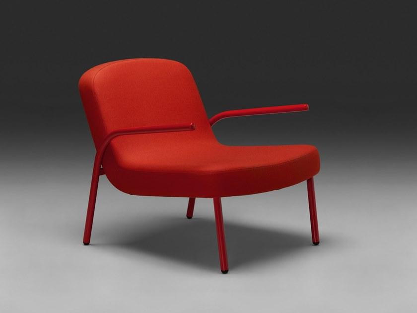 mminterier Кресло со съемным чехлом из ткани с подлокотниками Ploon sun-id-1483603 - Вид №2