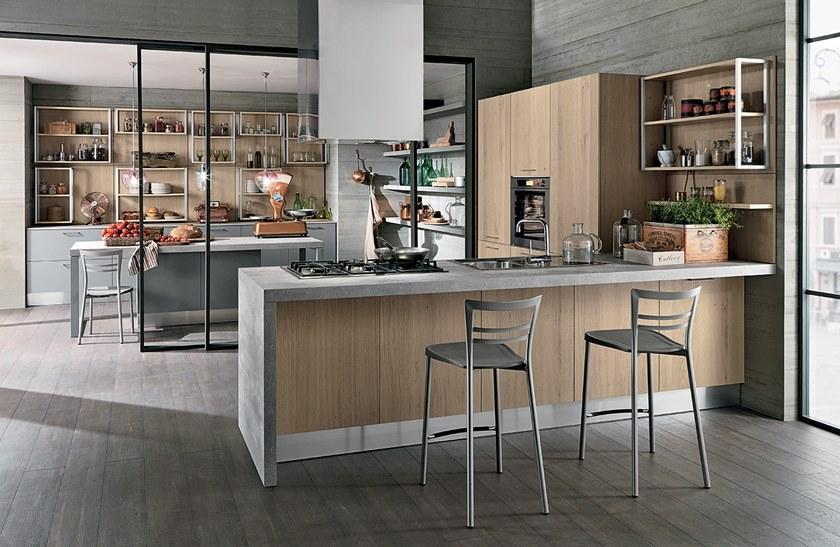 Colombini Casa Кухня на заказ из фанерованной древесины sun-id-1505194 - Вид №5