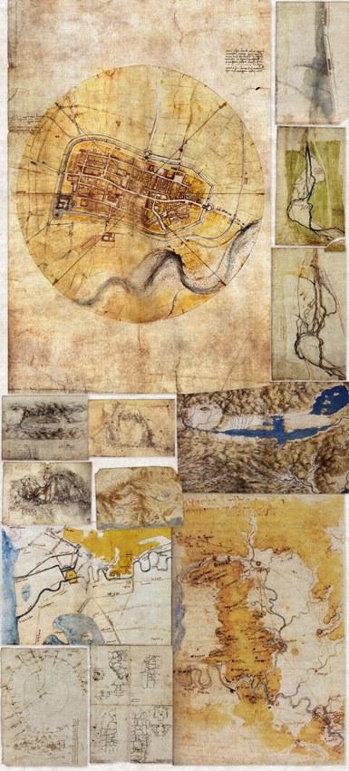 Jannelli&Volpi Флизелиновые обои с картами Leonardo sun-id-1366407 - Вид №1