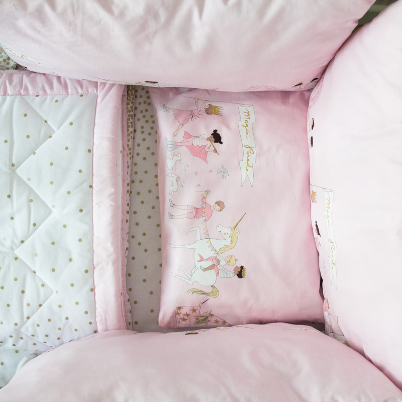 Комплект детского постельного белья Magic Parade VAMVIGVAM  282088 Белый;розовый Santreyd  - Вид №4