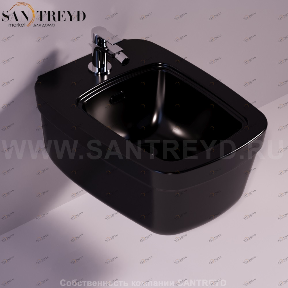 EVO19NERO Биде подвесное Evolution Simas