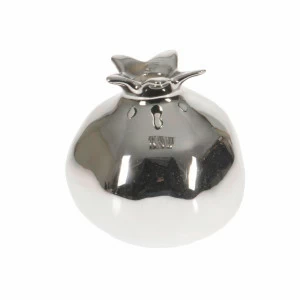 Ваза Гранат серебристого цвета TO4ROOMS - 212485 Серебро