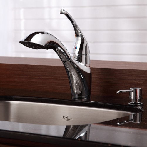 KBU12-KPF2210ORB-KSD30ORB Накладная раковина на столешницу  прямоугольная Krausru 