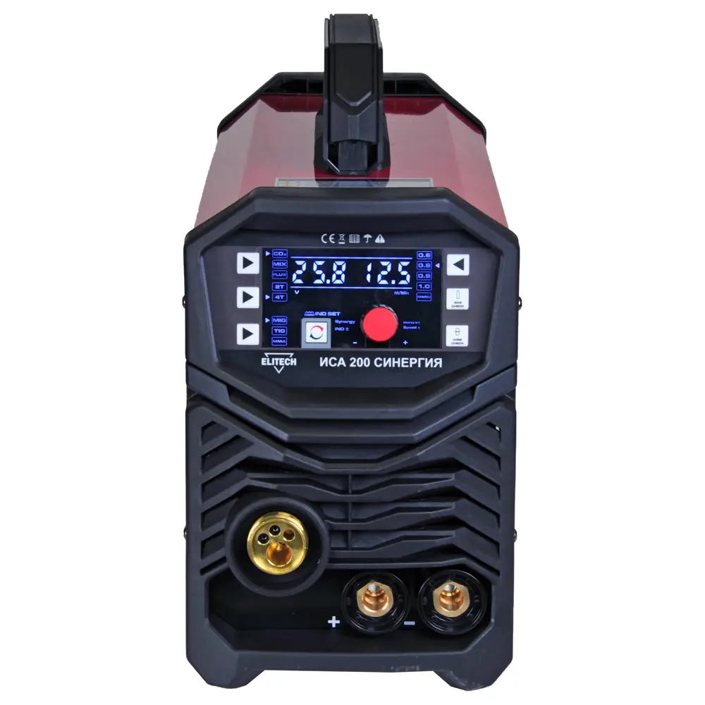 Инверторный сварочный аппарат Elitech ИСА 200 для профессиональных работ 89348602 STLM-0840105 - Вид №4