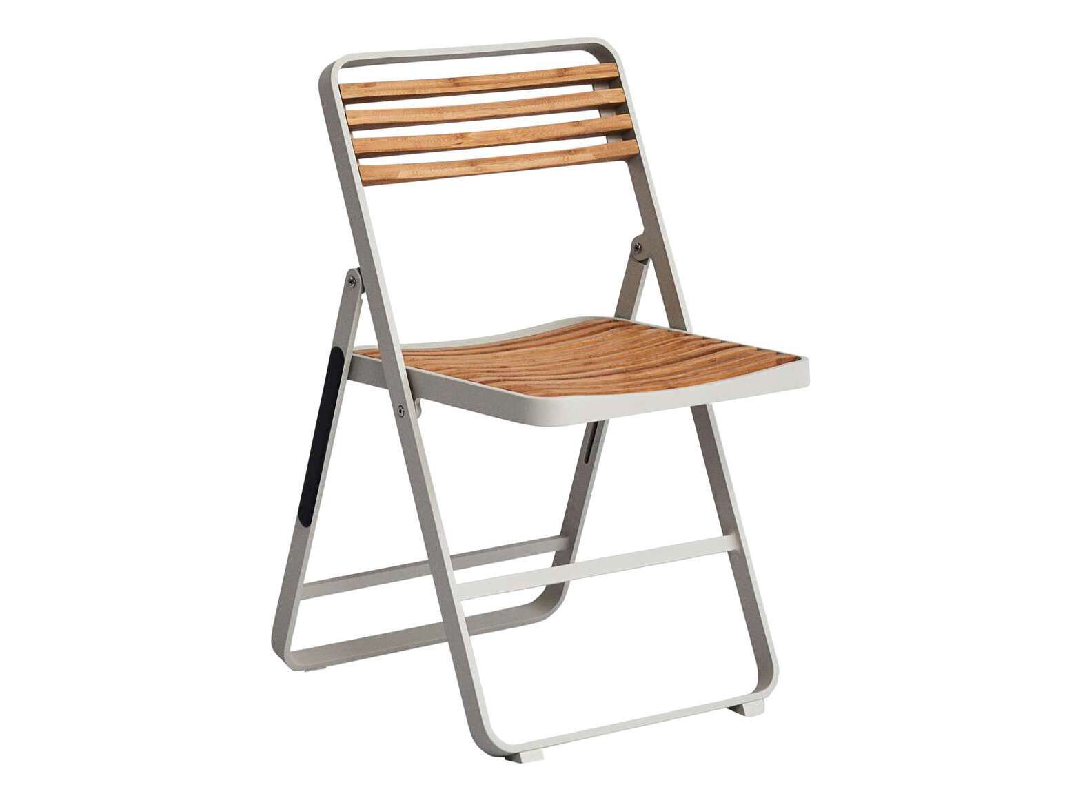 Складной стул из алюминия и бамбука с открытой спинкой Mindo Mindo 121 ARCH-00150806 - Вид №11