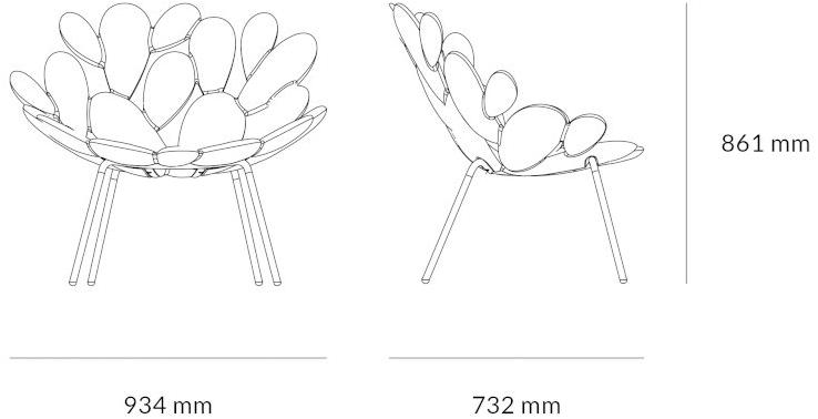 Qeeboo Кресло из полиэтилена sun-id-1362775 - Вид №9