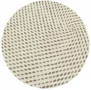 Essential Home Круглый шерстяной коврик ручной работы