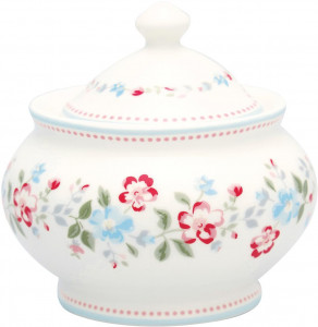 Сахарница Sonia white