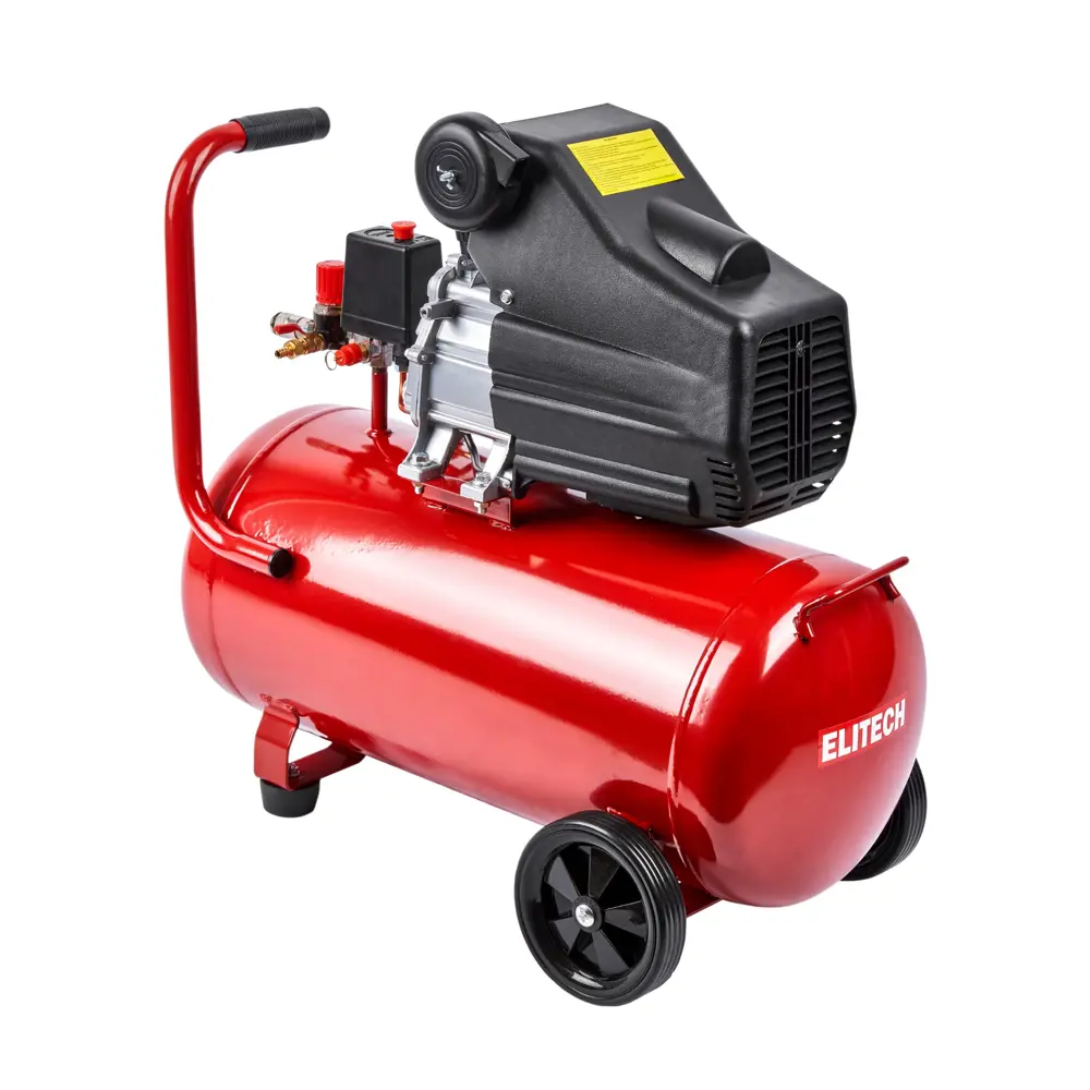 Компрессор сетевой поршневой масляный Elitech КМЛ 300-50, 50 л 240 л/мин STLM-2141259 - Вид №4