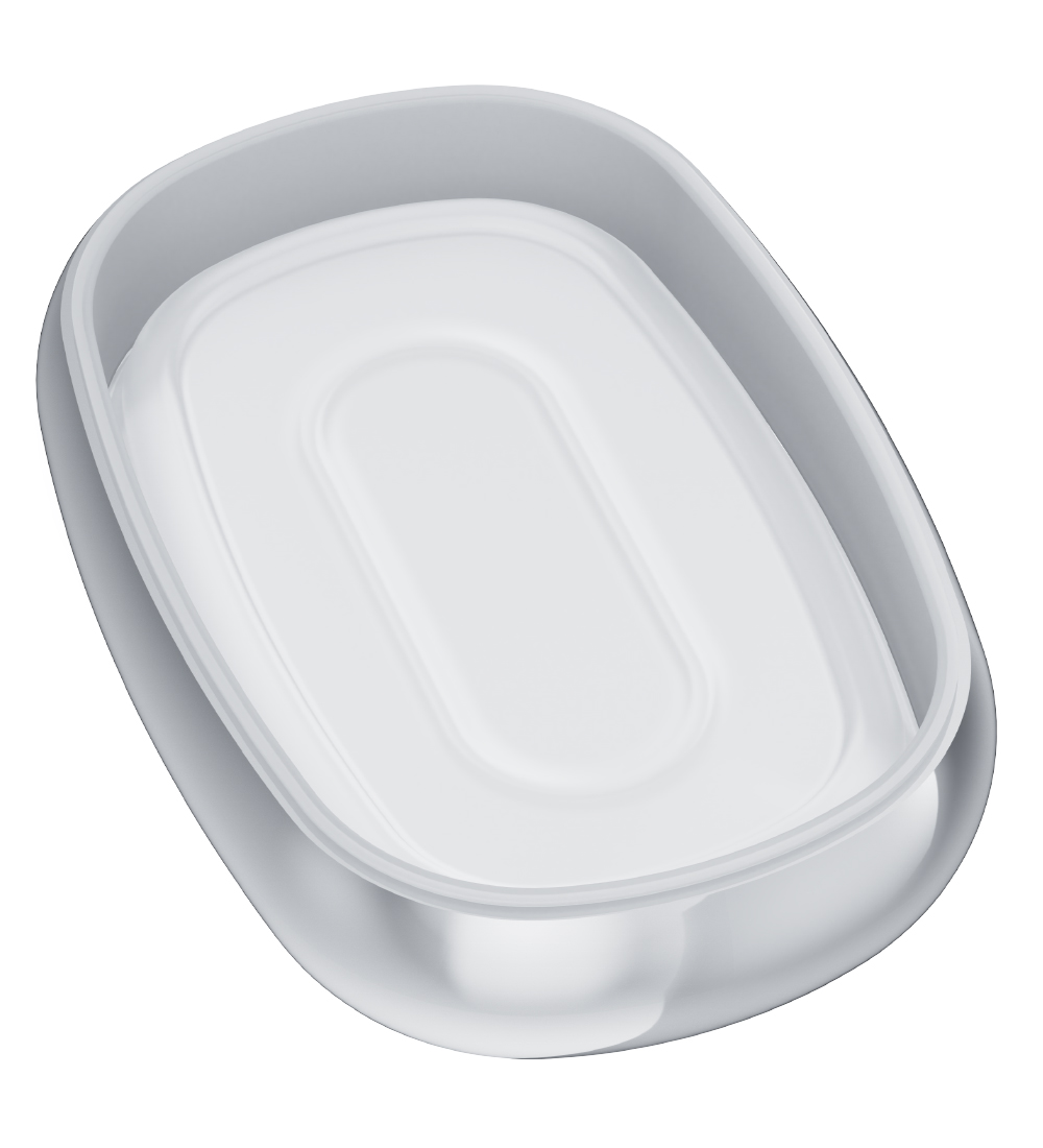 A3031200 Стеклянная мыльница отдельно стоящая хром шт AM.PM Sensation - Вид №4