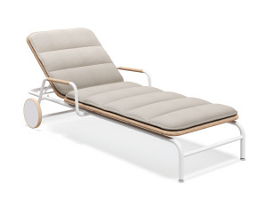 Тканевая откидная Садовая кровать с колесами