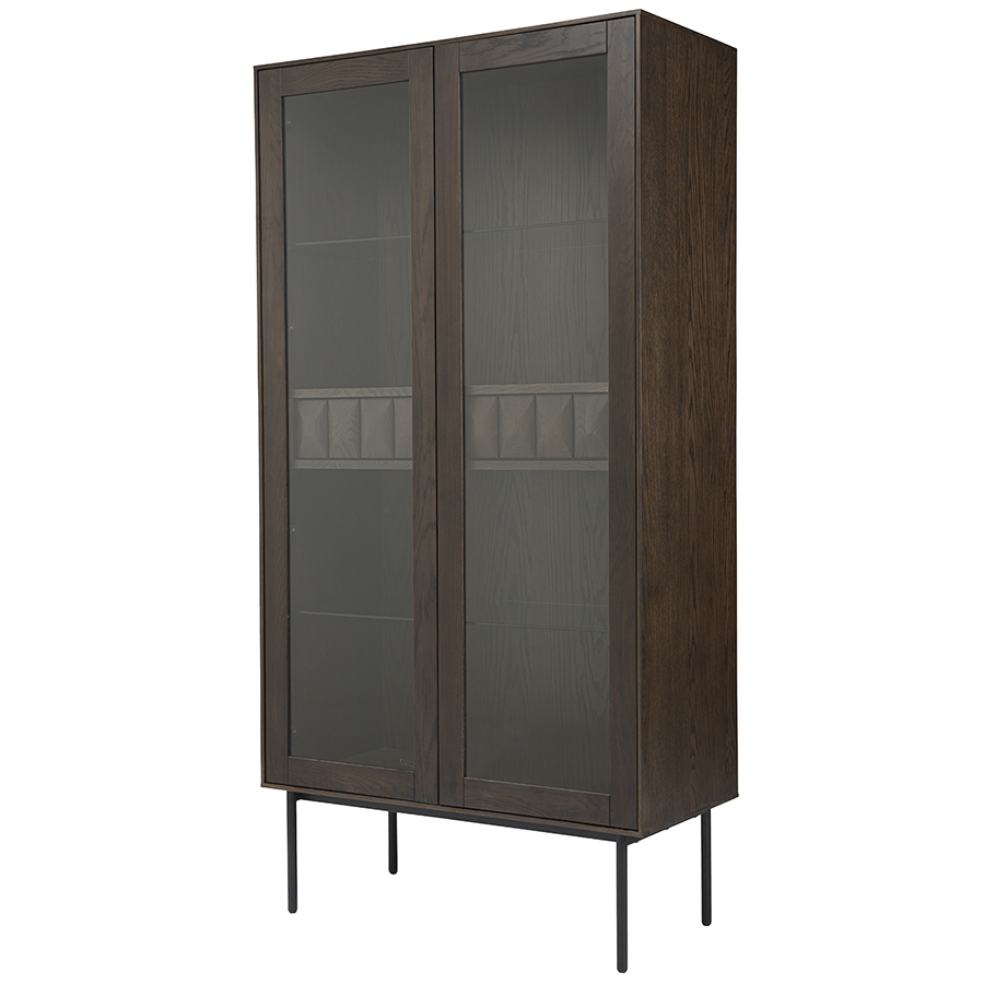 43413181 Шкаф latina, 94х45х185 см Unique Furniture  - Вид №7