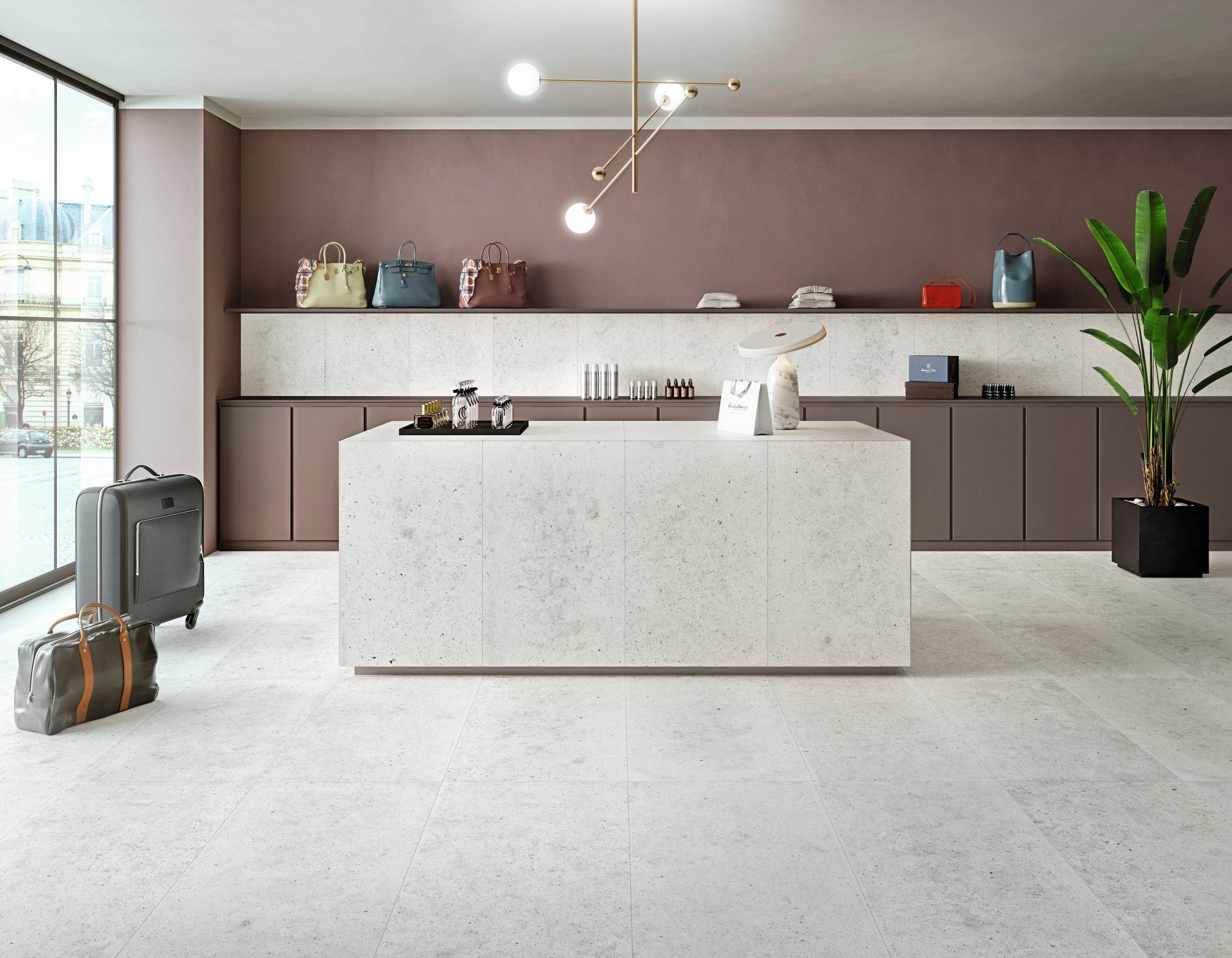 Пол / облицовка керамогранита с эффектом камня IRIS Ceramica I-Wall ARCH-00016122 - Вид №4