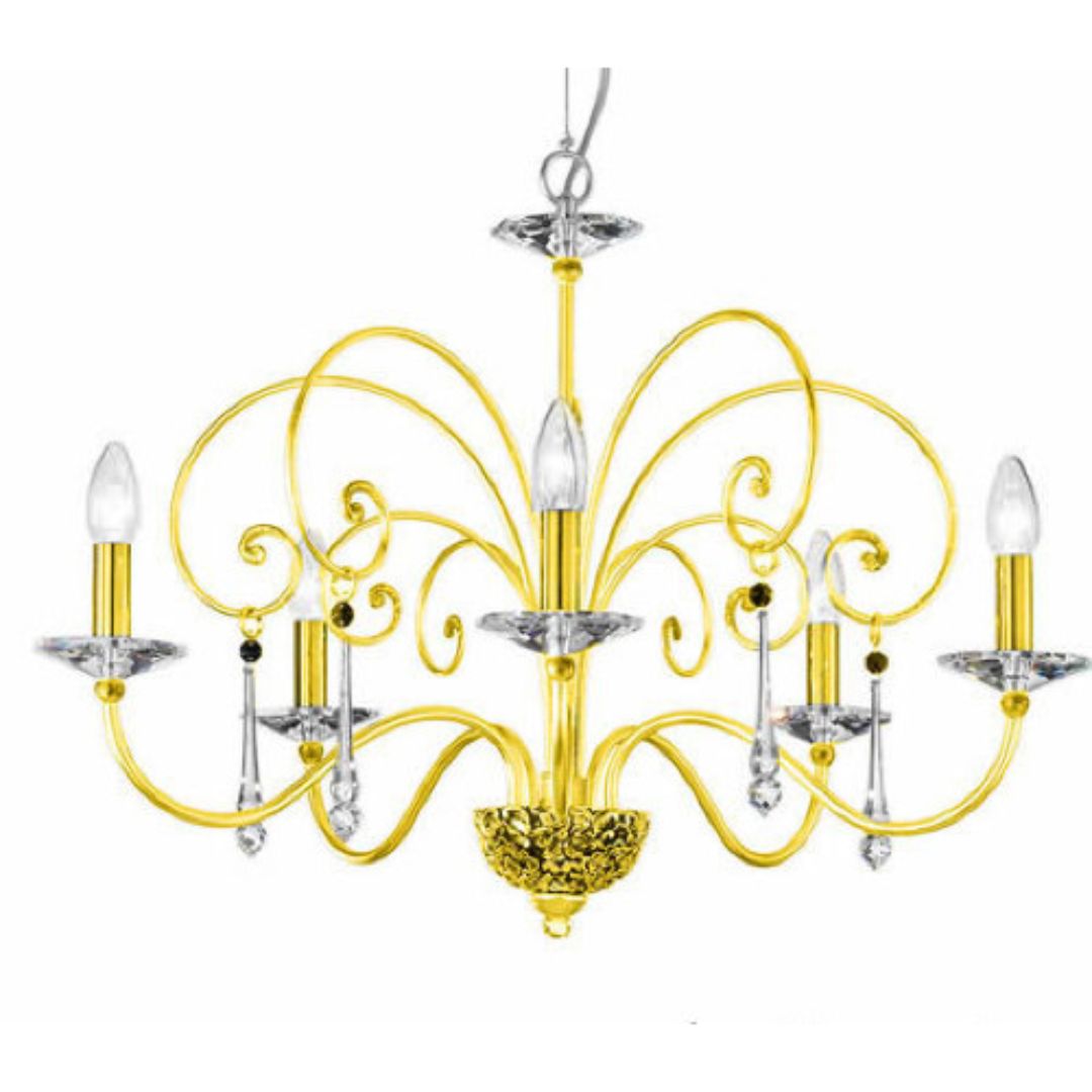 Masca 1828/5 oro люстра подвесная DAMASCO 120370 - Вид №2