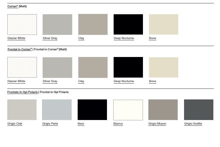 Навесной шкаф для ванной комнаты Corian® Rexa уникальный ARCH-00148551 - Вид №2