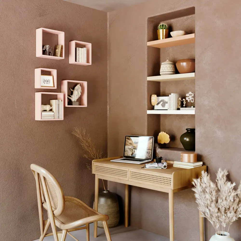 Spaceo: Набор из трёх полок для интерьера 20×20/24×24/28×28 см 82877486 STLM-1093550 - Вид №8