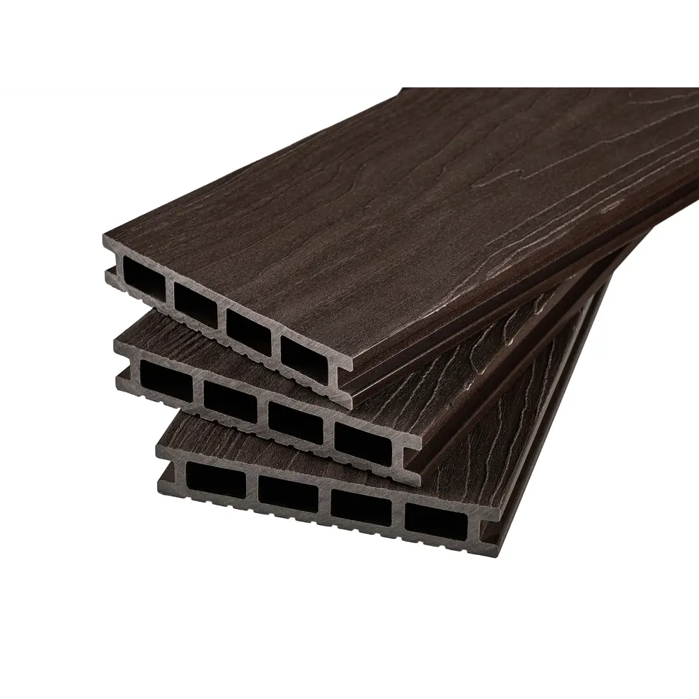 Террасная доска ДПК Groentec цвет Венге 145x25x4000 мм 0.58 м² STLM-2158203 - Вид №2