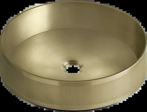 Умывальник 65601 727 Gessi Venti20 ЛАТУНЬ МАТОВАЯ PVD