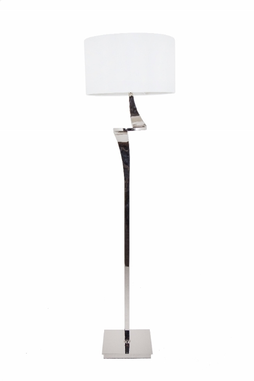 Торшер Enzo Nickle от RVAstley 5743 RVASTLEY ЭЛИТНЫЕ 060034 Белый;хром  - Вид №1