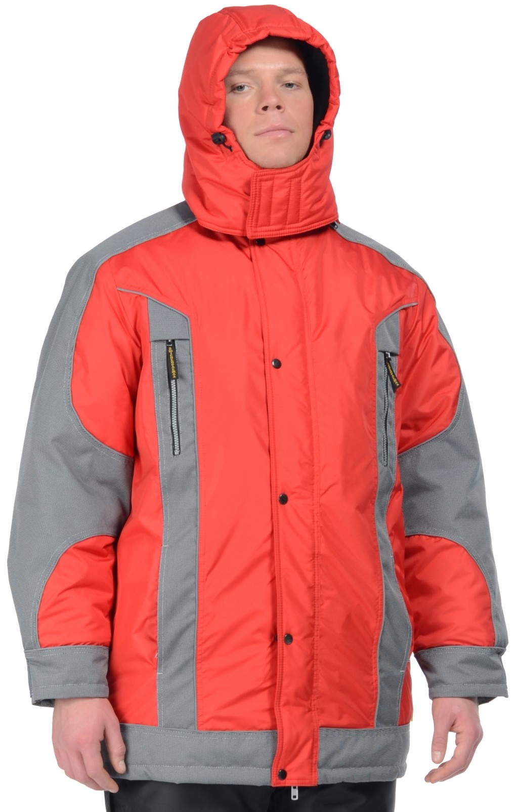 63122 Куртка "Ультра" зимняя красная  Зимняя спецодежда  размер 60-62/182-188  - Вид №11