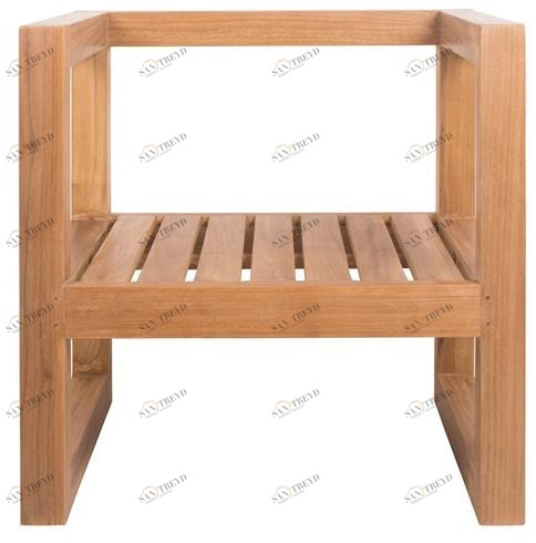 Il Giardino di Legno Садовое кресло из тика с подлокотниками Boxer Boxr0364