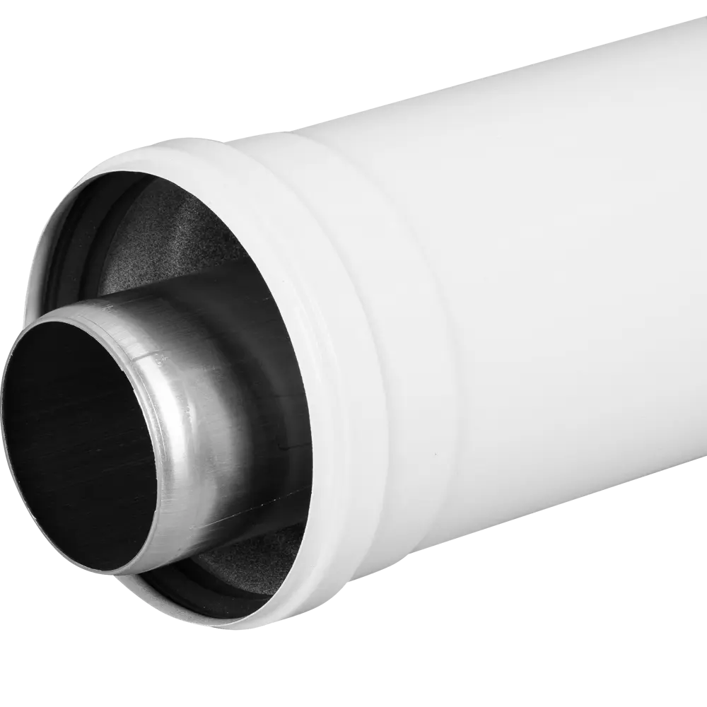 Труба коаксиальная 60x100 мм 1 м 18778443 STLM-2146591 Santreyd  - Вид №1