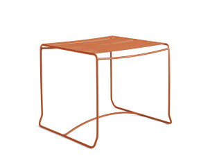 Стальной квадратный садовый стол