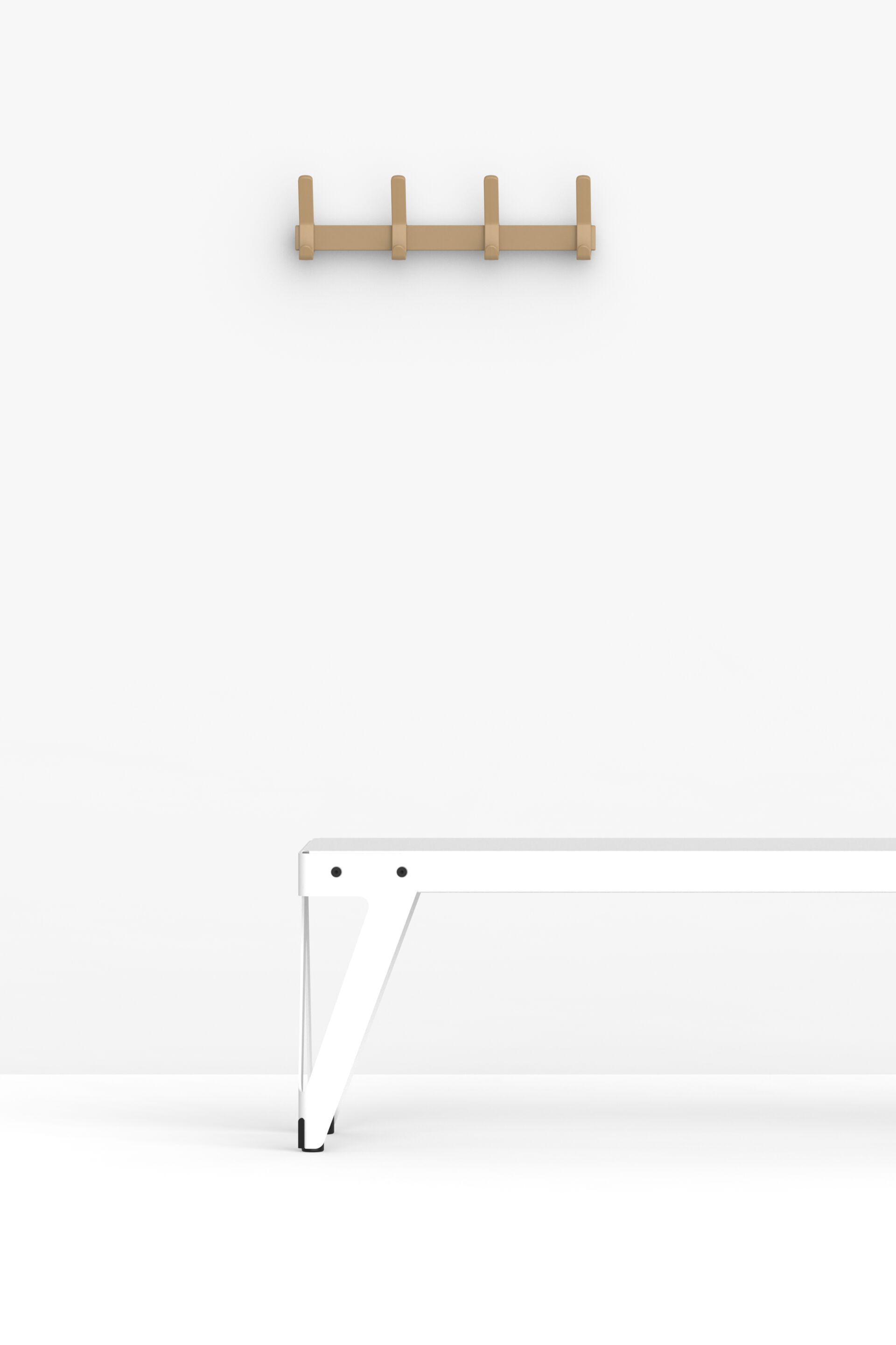 Алюминиевая и пластиковая настенная вешалка FUNCTIONALS JUST ARCH-00031349 - Вид №18