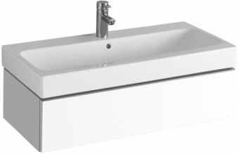 124190000 Подвесная раковина настенная прямоугольная Keramag  - Вид №1