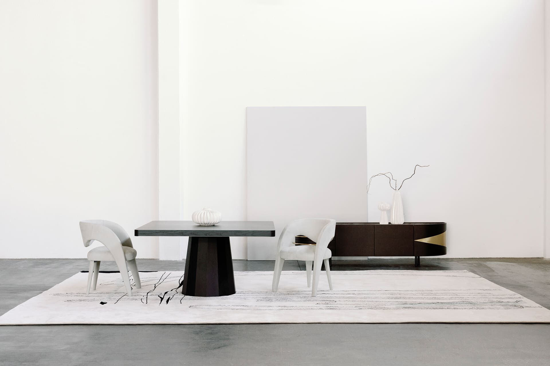 Кожаный мягкий стул с подлокотниками Greenapple Laurence ARCH-00115770 - Вид №10