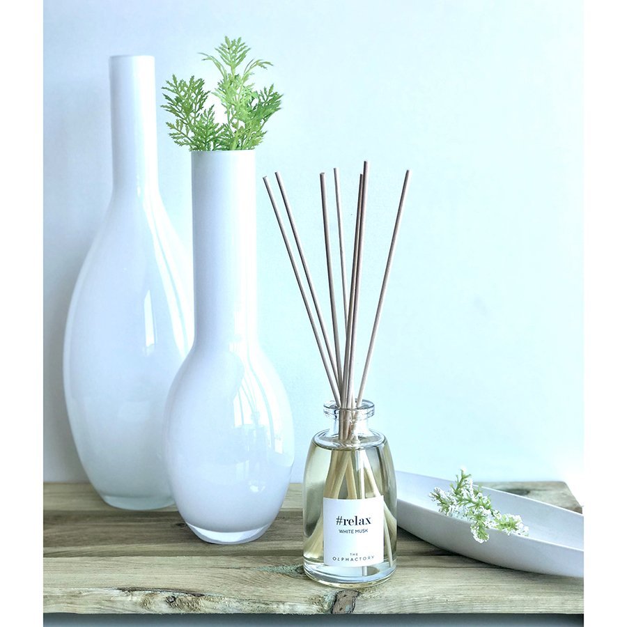 Диффузор ароматический The Olphactory Relax "Белый мускус" 100 мл AMBIENTAIR  00-3895034 Белый  - Вид №2