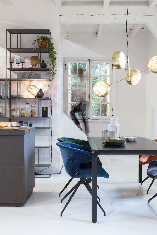 Кресло Mia оранжевое под бархат Zuiver 1200149 - Вид №5