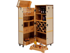 МДФ бар мобильный на колесах