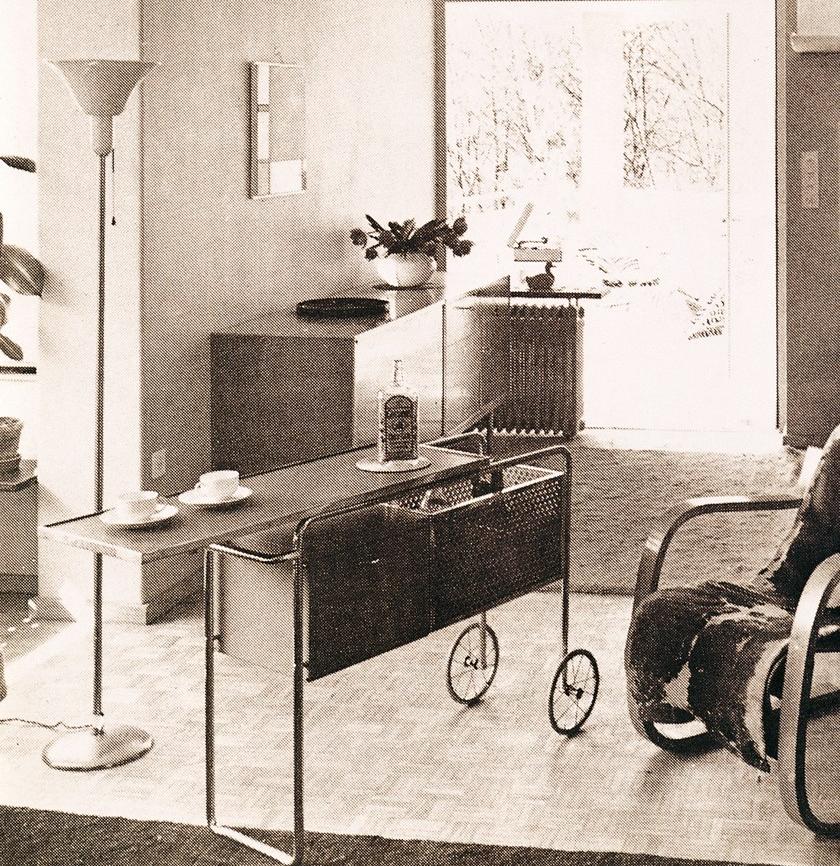 MisuraEmme Барный шкаф из стали и дерева на колесиках Atelier sun-id-1374342 - Вид №10