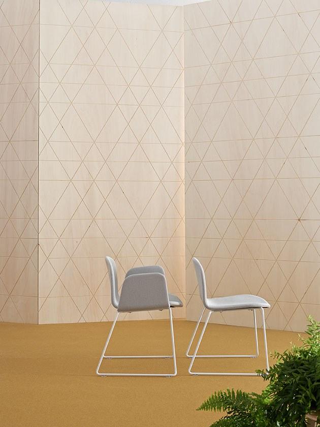 ONDARRETA Стул из ткани с подлокотниками Bob xl sun-id-1431036 - Вид №13