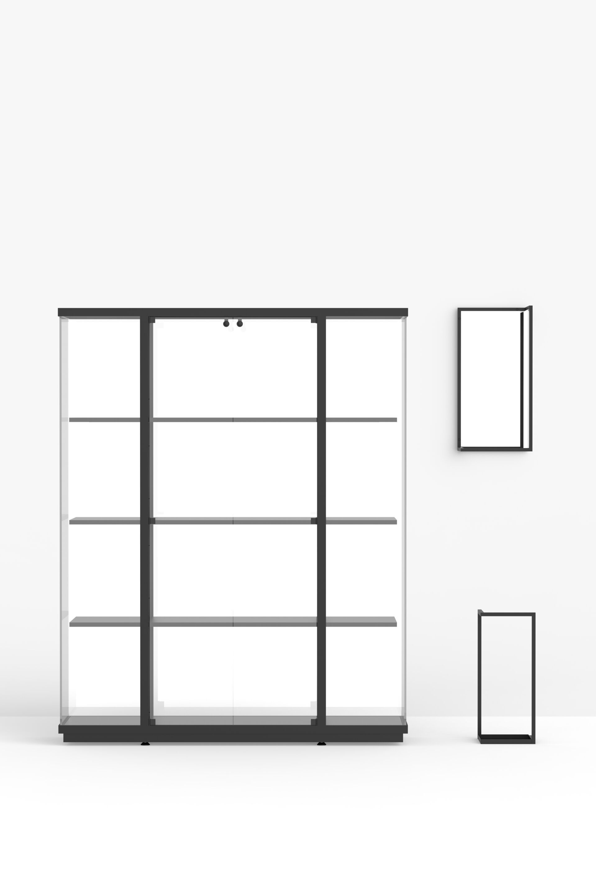 Витрина из алюминия и стекла со встроенным освещением FUNCTIONALS STOLP ARCH-00144309 - Вид №3