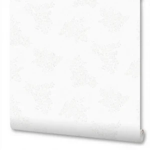 Обои флизелиновые Anturage Iskra белые рельефные 1.06 м 89419219