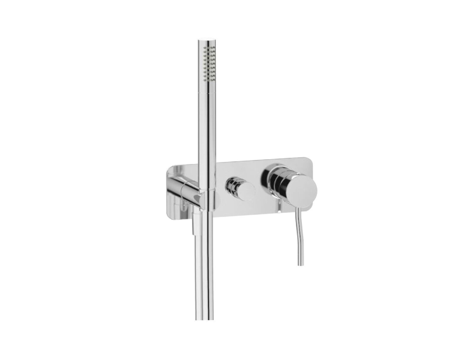 Смеситель для душа с ручным душем Aquademy круглый ARCH-00145476 - Вид №1