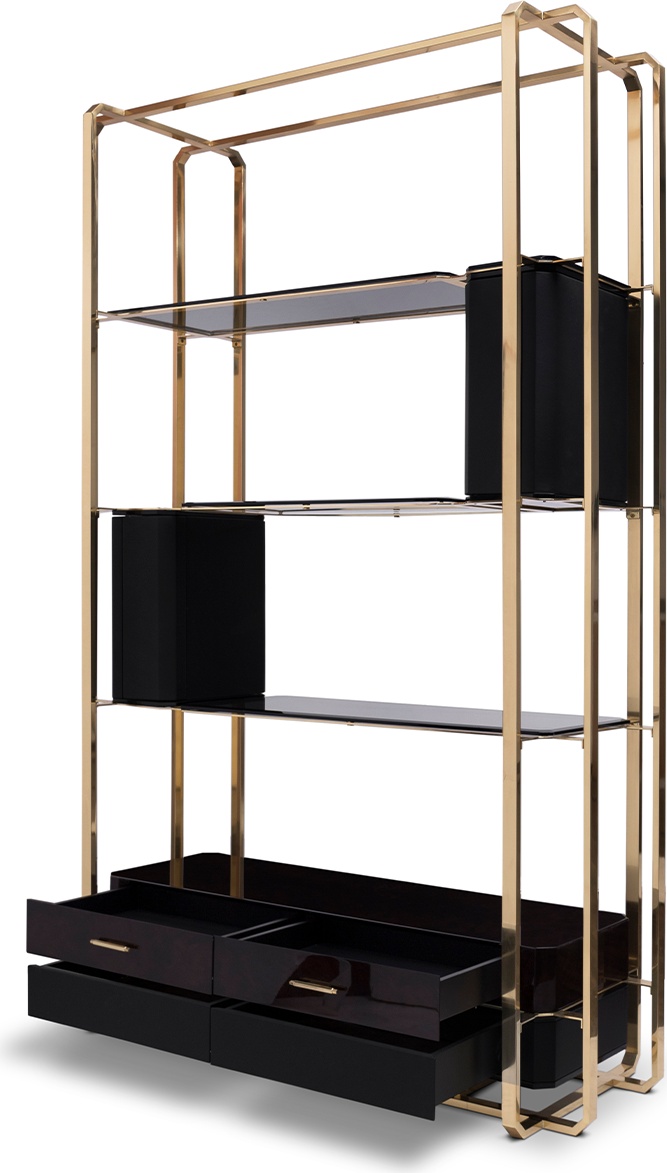 Книжный шкаф LUXXU Waltz 309 - Вид №4