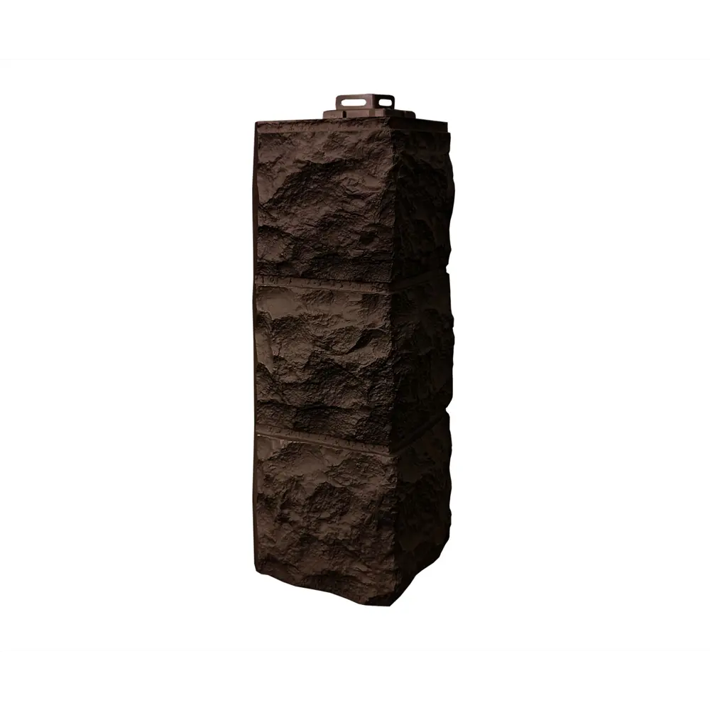 89355951 Угол наружный Fineber Доломит цвет темно-коричневый STLM-1375429 