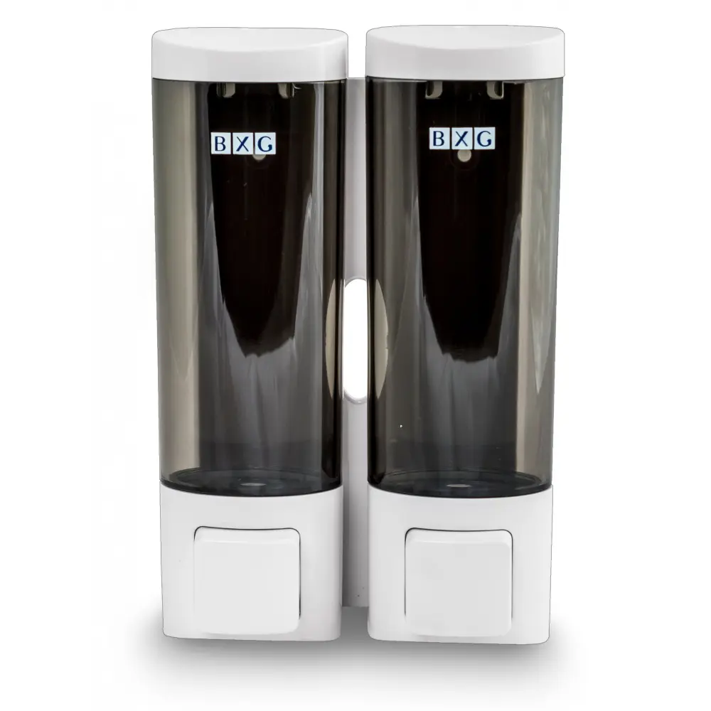 Дозатор для жидкого мыла BXG SD-2013 подвесной двойной цвет белый STLM-2095982 - Вид №1